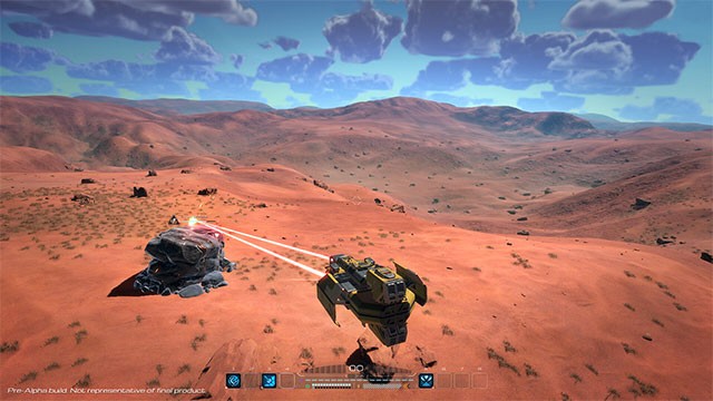 Chiến đấu với các phe phái thù địch trong không gian để tranh giành lãnh thổ, tài nguyên