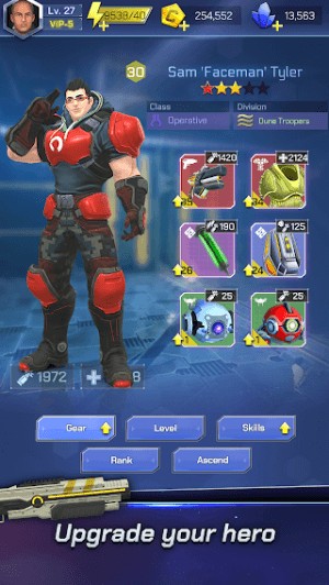 Nâng cấp anh hùng của bạn