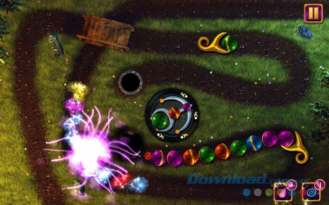 Hình ảnh bàn chơi đẹp mắt