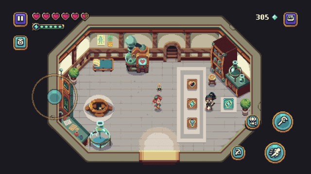 Game Sparklite được thiết kế theo phong cách pixel cổ điển đẹp mắt