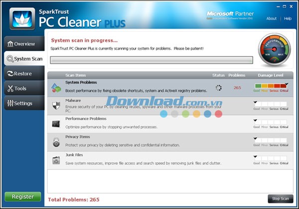SparkTrust PC Cleaner Plus