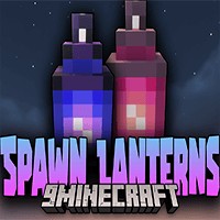 Spawn Lanterns Mod: Đèn lồng xua đuổi quái vật