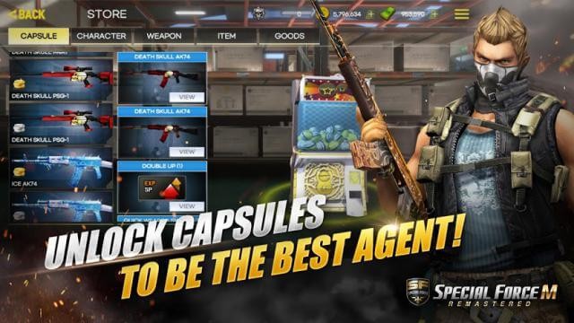 Mở khóa các vũ khí và trang thiết bị mới