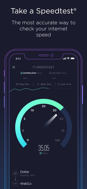 SpeedTest cho iOS
