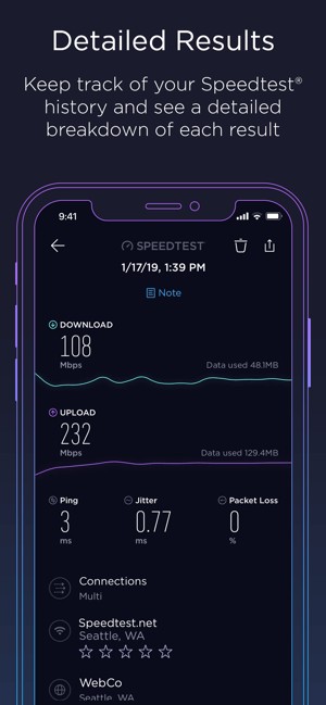 SpeedTest cho iOS