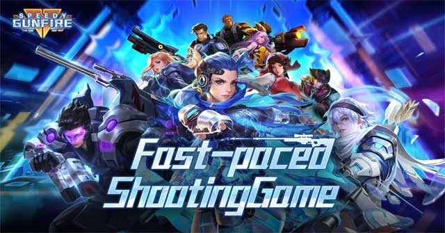 Tận hưởng những trận đấu súng mãn nhãn trong game MOBA Speedy Gunfire cho Android