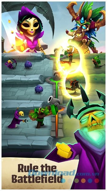 Lối chơi tốc độ cao của Spellbinders