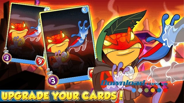 Nâng cấp thẻ lên một mức độ mới, tăng sức mạnh chiến đấu