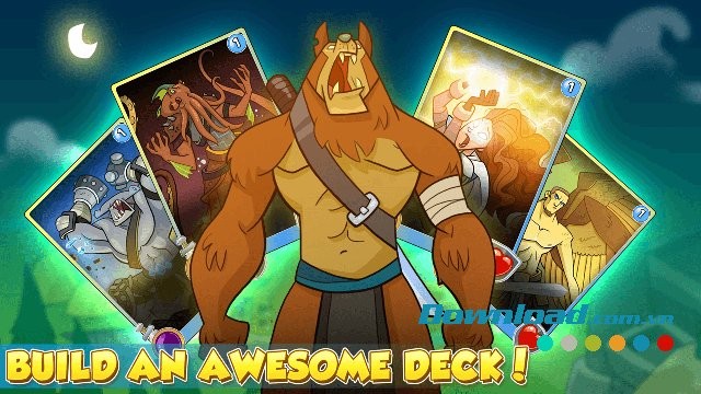 Kết hợp các thẻ với nhau để tạo thành các deck mạnh mẽ