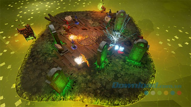 Phối hợp kỹ năng để đẩy đối thủ