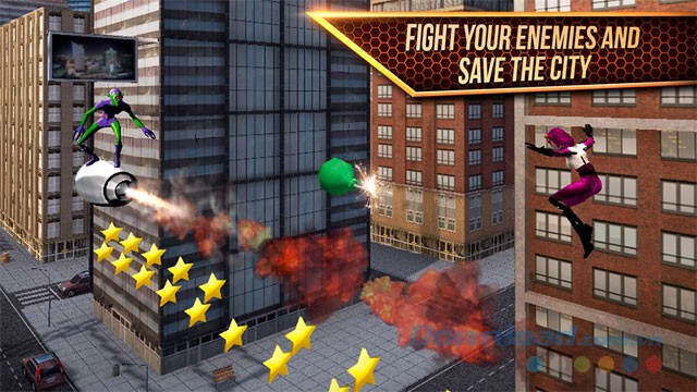 Game nhập vai chiến đấu Spider Flight 3D