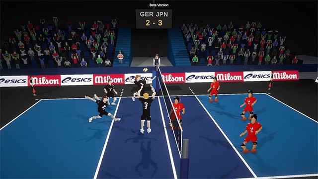 Spikair Volleyball là game giả lập quản lý đội bóng chuyền chuyên nghiệp từ A-Z