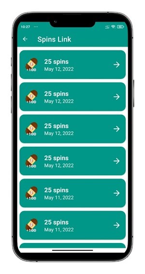 Rất nhiều spin để bạn chơi Coin Master