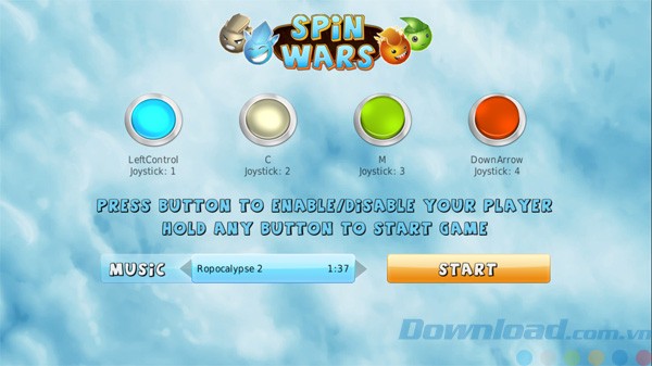 Chọn màu sắc ngọn lửa