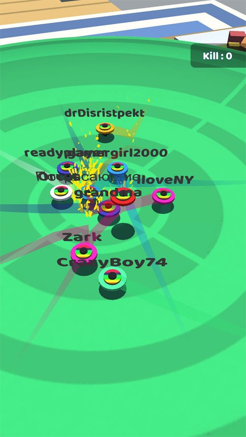 Loại bỏ người chơi khác để trở nên nhanh hơn và lớn hơn