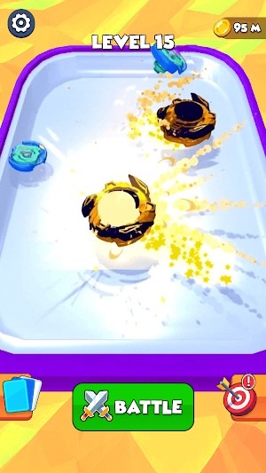 Spinner Merge cho bạn tham gia vào các trận chiến con quay thú vị