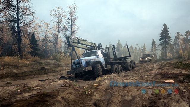 Game lái xe địa hình Spintires: MudRunner