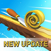 Spiral Roll iOS V1.7.1: Game đẽo gỗ giải trí, xả stress