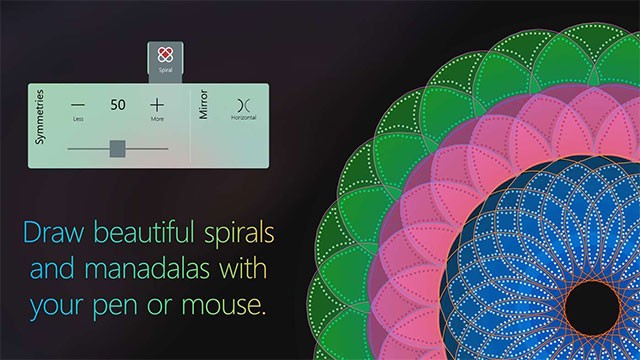 Ứng dụng vẽ tranh trừu tượng, họa tiết đẹp