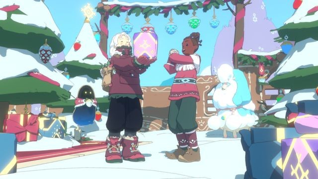 Tham gia nhiều hoạt động như câu cá, hái hoa, tặng quà... để gắn kết cùng những người bạn mới