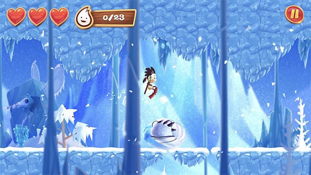 Gameplay hành động đi cảnh 2D với tiết tấu vừa phải, dễ chơi