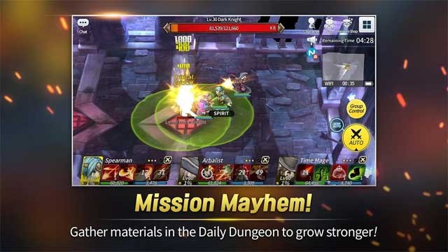 Kiểm tra vận may trong Daily Dungeon để có cơ hội nhận được vô số phần thưởng thú vị