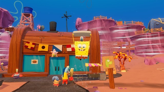 Phiêu lưu trong thế giới điều ước cùng SpongeBob và Patrick trong game SpongeBob - The Cosmic Shake