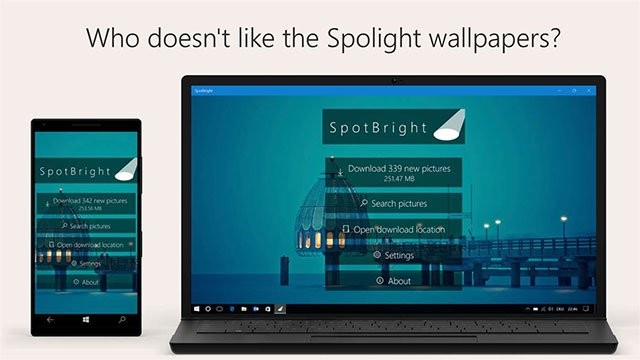 Công cụ tải hình nền Windows Spotlight