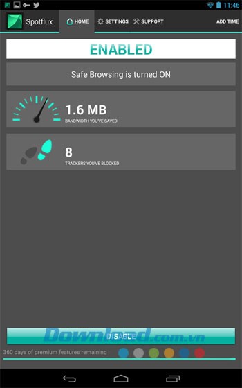 Spotflux Free VPN for Androdi