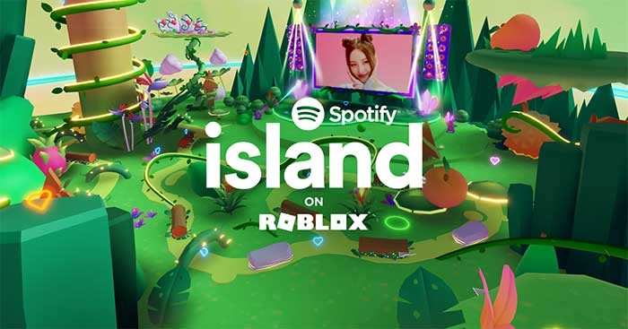 Spotify Island là một trò chơi âm nhạc mới của Spotify trên Roblox