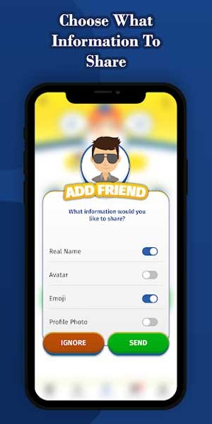 Chọn và công khai thông tin bạn muốn chia sẻ với cộng đồng