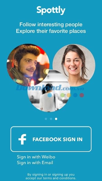 Đăng nhập Spottly