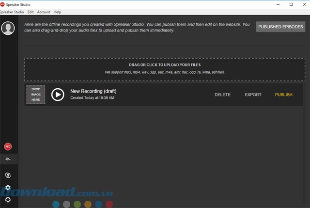 Quản lý danh sách track
