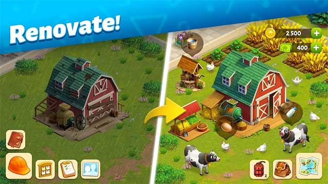 Spring Valley cho Android là game mô phỏng nông trại tuyệt đẹp