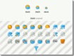 Springfield Weather - Bộ sưu tập icon thời tiết đẹp