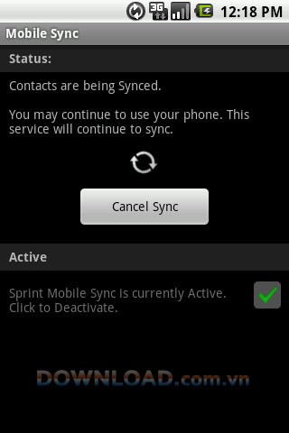 Sprint Mobile Sync