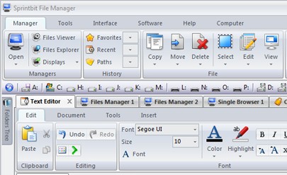 Sprintbit File Manager
