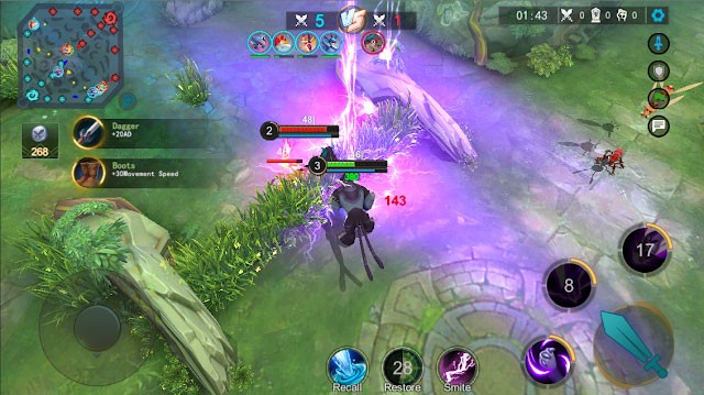 Tham gia vào các trận đánh kéo dài 10 phút đầy hành động và chiến lược