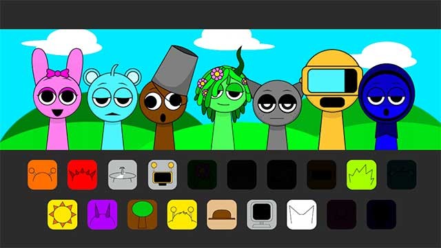 Sprunki Horror Music Game là game sáng tác nhạc tương tác cực thú vị