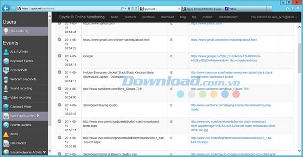 Spyrix Personal Monitor
