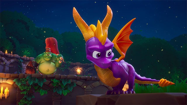 Nhập vai các nhân vật quen thuộc trong bộ game luyện rồng Spyro