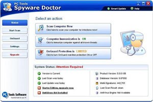 Spyware Doctor Starter Edition
