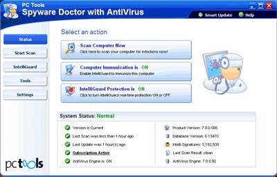Spyware Doctor with AntiVirus 2010