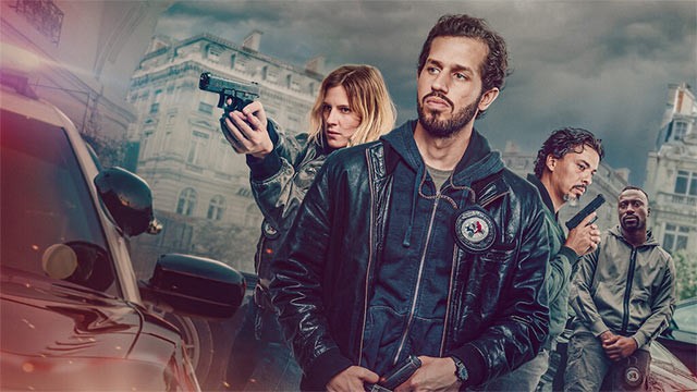 Poster Squad 36 - Thành lũy 36, phim tội phạm giật gân của Pháp trên Netflix