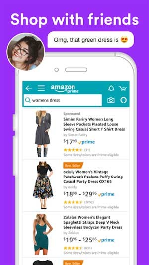 Cùng nhau mua sắm mặt hàng cả hai yêu thích với Squad app