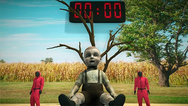 Nếu búp bê nhìn thấy bạn đang di chuyển, bạn sẽ bị loại