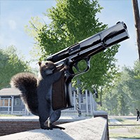 Squirrel with a Gun: Game Sóc Bắn Súng Náo Loạn Đường Phố
