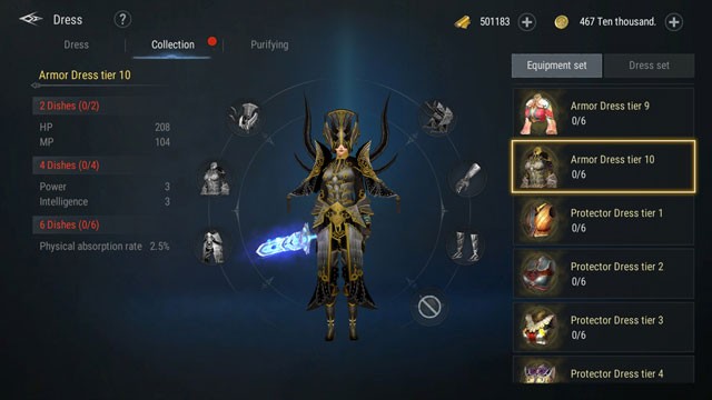 Hệ thống nhân vật đa dạng, tự do sáng tạo phong cách chiến đấu