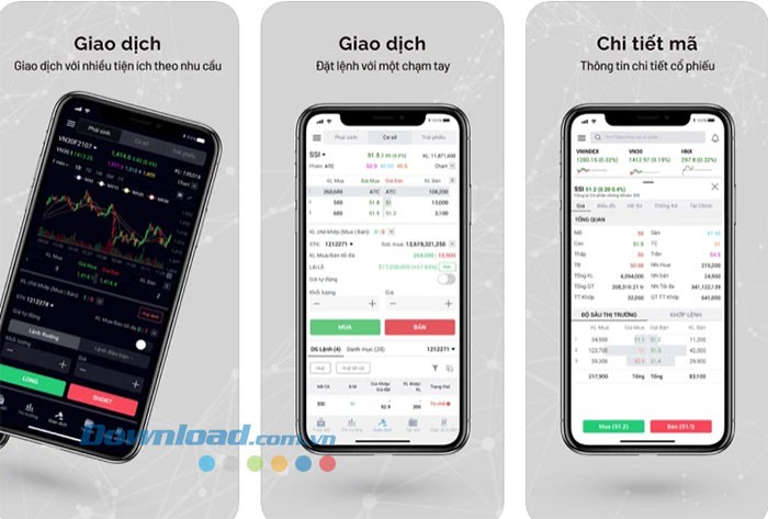 Ứng dụng Bảng giá chứng khoán SSI