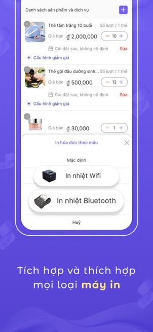 Tích hợp mọi máy in